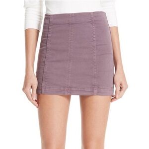 NWT Free People Modern Femme Denim Mini Skirt